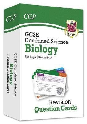 Cover for CGP Books · GCSE Combined Science: Biology AQA Revision Question Cards - CGP AQA GCSE Combined Science (Hardcover Book) (2018)
