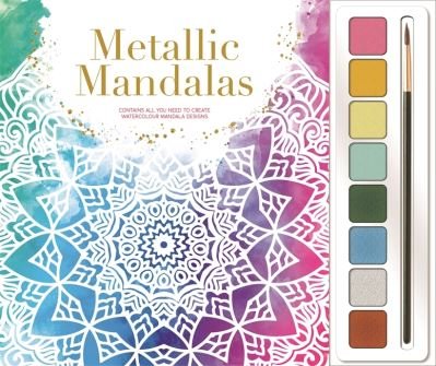 Cover for Igloo Books · Metallic Mandalas - Mind Spa Watercolours (Gebundenes Buch) (2023)