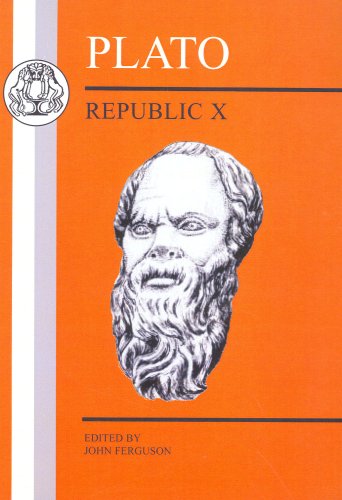 Cover for John Ferguson · Plato Republic Book 10 (Bk. 10) (Paperback Book) (1998)