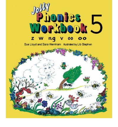 Jolly Phonics Workbook 5: in Precursive Letters (British English edition) - Jolly Phonics: Workbook - Sue Lloyd - Książki - Jolly Learning Ltd - 9781870946551 - 1 marca 1995