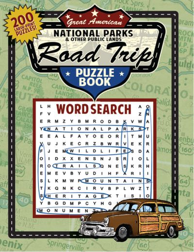 Cover for Applewood Books · Great American National Parks and Other Public Lands Road Trip Puzzle Book (Paperback Book) (2020)