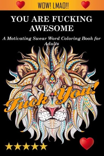 Cover for Adult Coloring Books · You Are Fucking Awesome (Pocketbok) (2022)