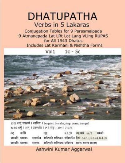 Cover for Ashwini Kumar Aggarwal · Dhatupatha Verbs in 5 Lakaras (Paperback Book) (2017)