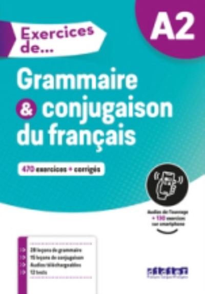 Cover for Clemence Fafa · Exercices de... Grammaire et conjugaison: Livre A2 (Paperback Book) (2020)