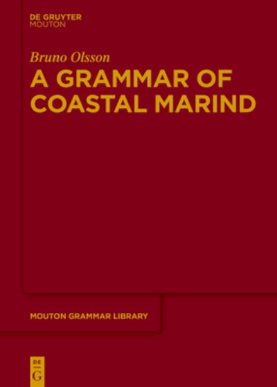 Cover for Olsson · A Grammar of Coastal Marind (N/A) (2021)