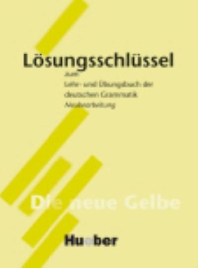 Cover for Hilke Dreyer · Lehr- und Ubungsbuch der deutschen Grammatik: Schlussel (A2-C1) (Taschenbuch) (2001)