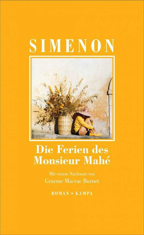 Cover for Simenon · Die Ferien des Monsieur Mahé: Roman (Georges Simen (Book) (2023)