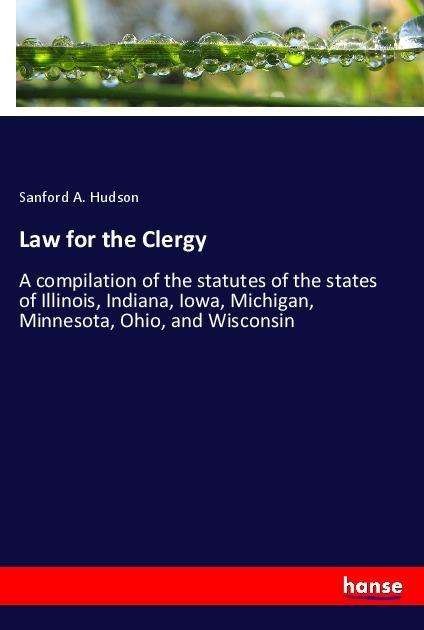 Cover for Hudson · Law for the Clergy (Book)
