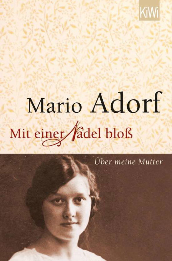 Cover for Adorf · Mit einer Nadel bloß (Book)