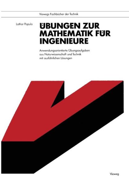 Cover for Lothar Papula · Ubungen zur Mathematik fur Ingenieure - Viewegs Fachbucher der Technik (Paperback Book) [1990 edition] (1990)