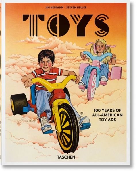 Cover for Steven Heller · Toys. 100 Years of All-American Toy Ads (Innbunden bok) [Multilingual edition] (2021)