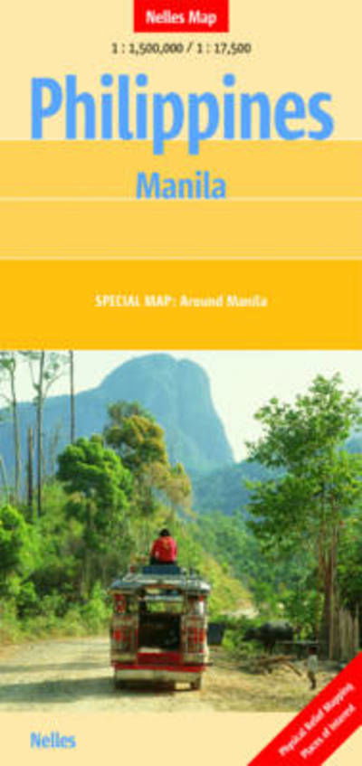 Nelles Map: Philippines Manila - Nelles Verlag - Kirjat - Nelles Verlag - 9783865742551 - keskiviikko 1. toukokuuta 2013