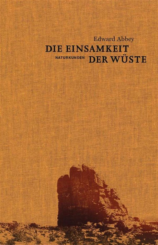 Cover for Abbey · Die Einsamkeit der Wüste (Book)