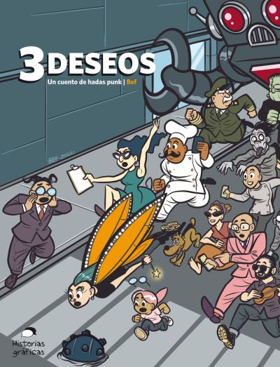 Cover for Bernardo Fernández (Bef) · 3 Deseos (Book) (2023)