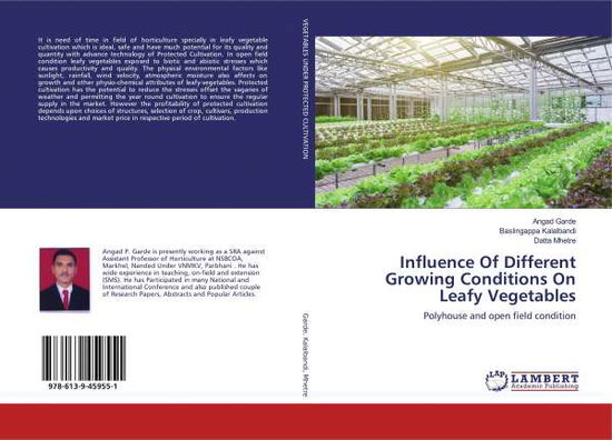 Cover for Garde · Influence Of Different Growing Co (Book)