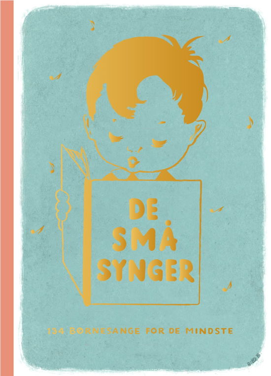 Cover for Gunnar Nyborg-Jensen · De små synger: De små synger - 75-års jubilæumsudgave (Innbunden bok) [5. utgave] (2023)
