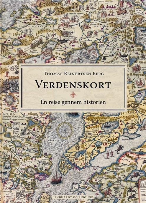 Cover for Thomas Reinertsen Berg · Verdenskort - En rejse gennem historien (Gebundesens Buch) [1. Ausgabe] (2018)