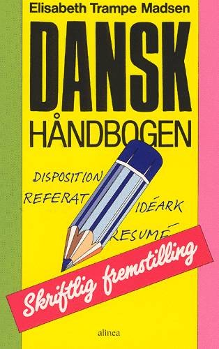 Cover for Elisabeth Trampe Madsen · Danskhåndbogen, Skriftlig fremstilling (Sewn Spine Book) [1st edition] (1997)