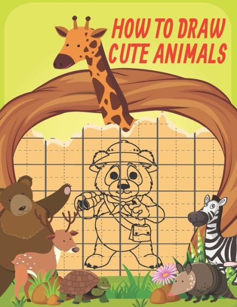 Cover for Tamm Draw Book · How To Draw Cute Animals (Paperback Book) (2020)