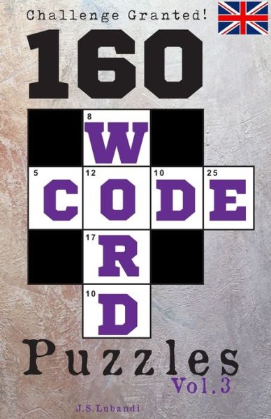 Cover for Jaja Books · 160 CODE WORD Puzzles, Vol.3 (Paperback Bog) (2020)