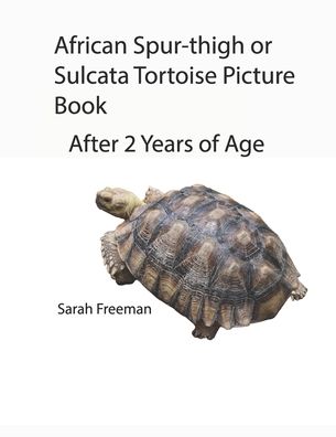 Cover for Sarah Freeman · African Spur-thigh or Sulcata Picture Book - After 2 Years of Age - Sulcata Tortoise Picture Book (Paperback Book) (2019)
