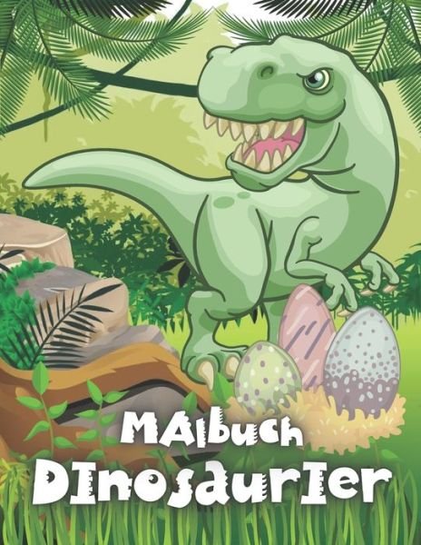 Cover for Baby Bear · Dinosaurier Malbuch: Das Grosse Dino-Motive Fur Jungen Und Madchen Ab 4 Jahren, Die Spass Am Malen Haben (Paperback Bog) (2021)