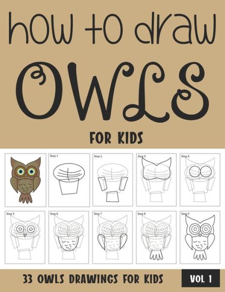 Cover for Sonia Rai · How to Draw Owls for Kids (Paperback Book) (2021)