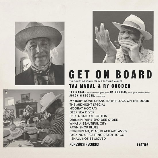 Get On Board - Taj Mahal & Ry Cooder - Música - NONESUCH - 0075597913552 - 22 de abril de 2022