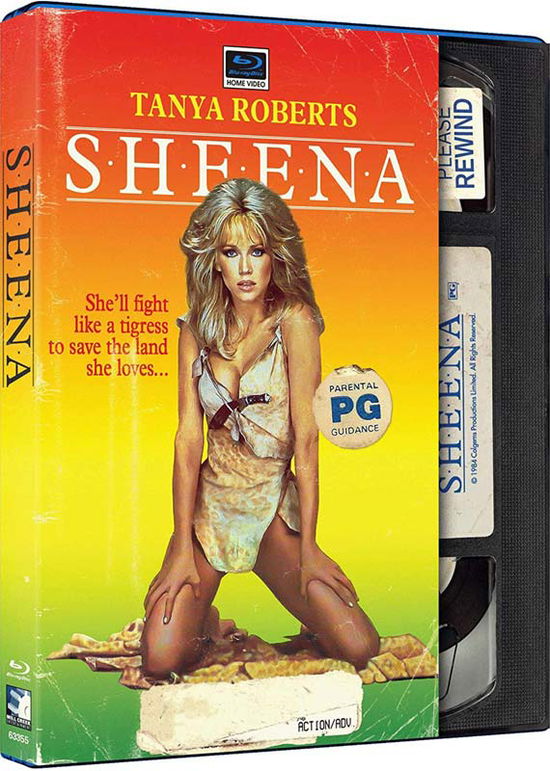 Cover for Sheena Retro VHS BD (Blu-ray) (2019)