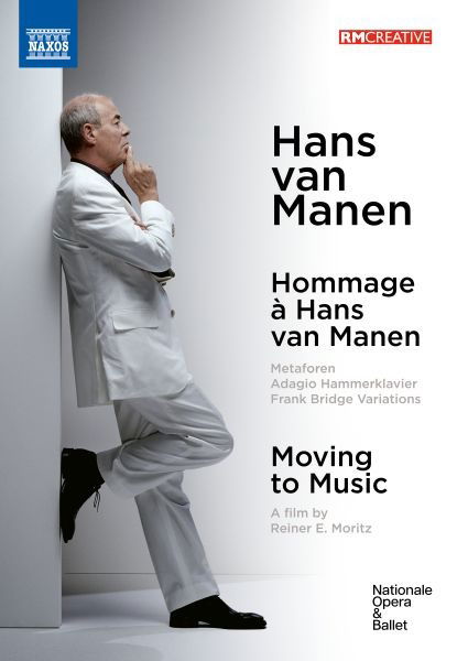 Cover for Hans van Manen &amp; Dutch National Ballet · Moving To Music (Ballets &amp; Documentary) (DVD) (2024)