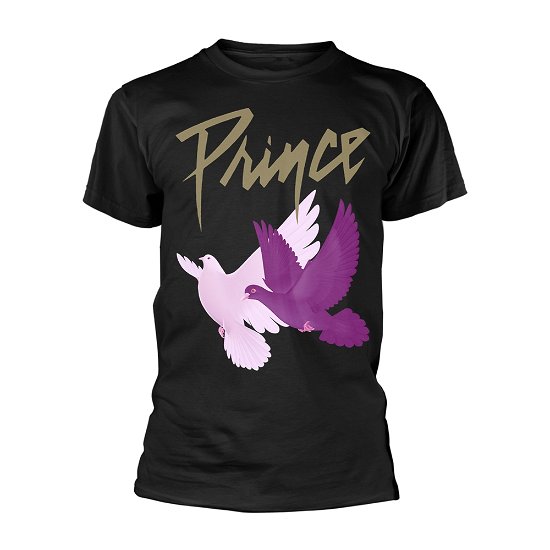 Cover for Prince · Purple Doves (T-shirt) [size L] [Black edition] (2020)