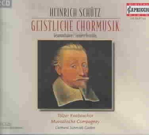Cover for Schutz / Tolz Boys' Choir / Schmidt-gaden · Geistliche Chormusik (CD) (2001)