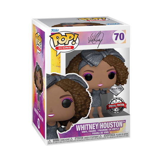 Whitney Houston POP! Icons Vinyl Figur Whitney Hou - Whitney Houston: Funko Pop! Icons - Produtos - Funko - 0889698613552 - 4 de agosto de 2023