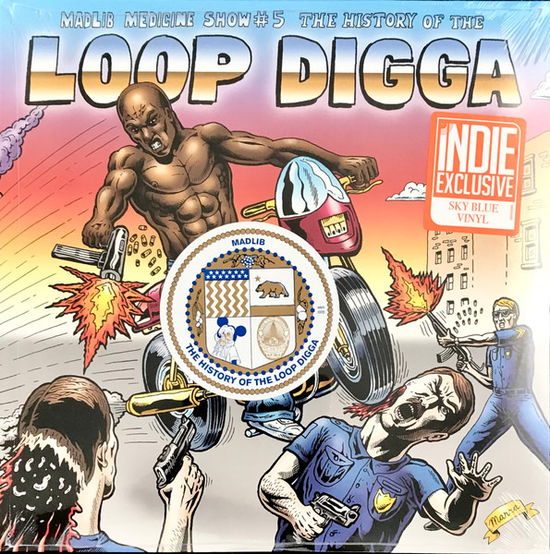 Medicine Show No. 5 - History Of The Loop Digga 1990-2000 (Sky Blue Vinyl) - Madlib - Musik - MADLIB INVAZION - 0989327000552 - 8. juli 2022