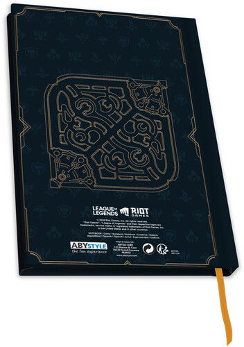 Cover for Notebook · League of Legends - A5 Notebook Hexteck Logo (MERCH) (2024)