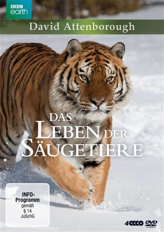 Cover for Attenborough,david (Presenter) · David Attenborough:das Leben Der Säugetiere (DVD) (2016)
