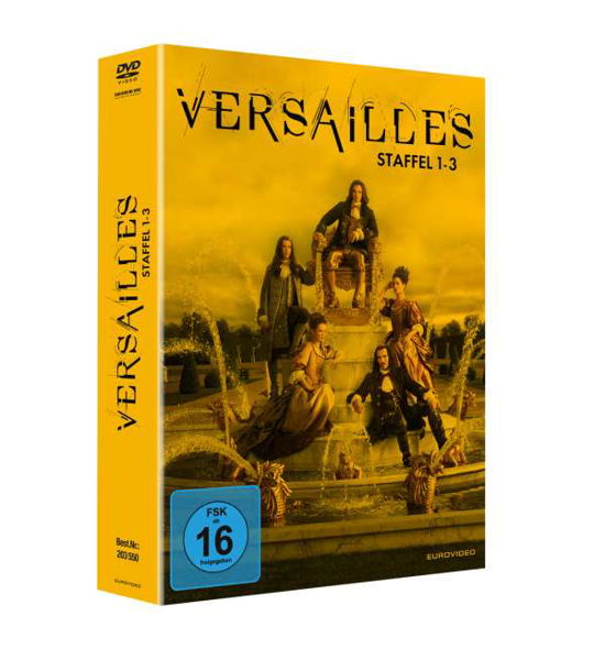 Versailles Gesamtbox Staffel 1-3 - Versailles Staffel 1-3/12dvd - Films - EuroVideo - 4009750203552 - 19 november 2020