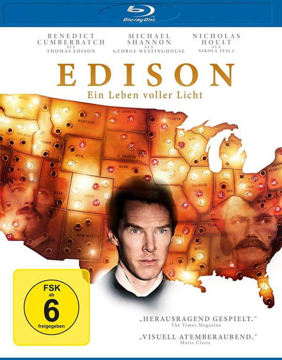 Cover for Edison-ein Leben Voller Licht / DVD · Edison-ein Leben Voller Licht/bd (DVD) (2020)