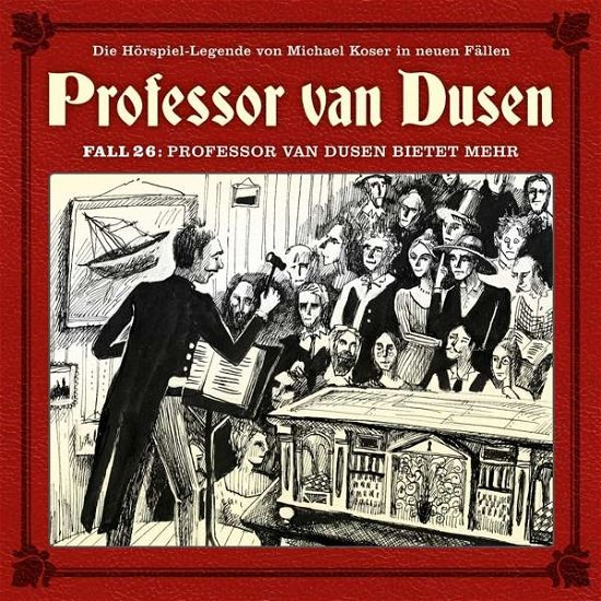 Cover for Vollbrecht, Bernd / tegeler, Nicolai · Professor Van Dusen Bietet Mehr (neue FÃlle 26) (CD) (2021)