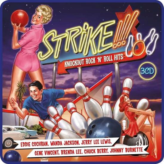 Cover for Strike · Strike, Knockout Rock N Roll Hits (CD) [Lim. Metalbox edition] (2023)