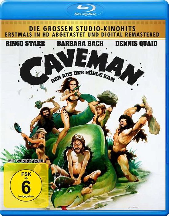 Cover for Starr,ringo / Quaid,dennis / Bach,barbara · Caveman - Der Aus Der Höhle Kam (Hd-kinofassung) (Blu-ray) (2020)