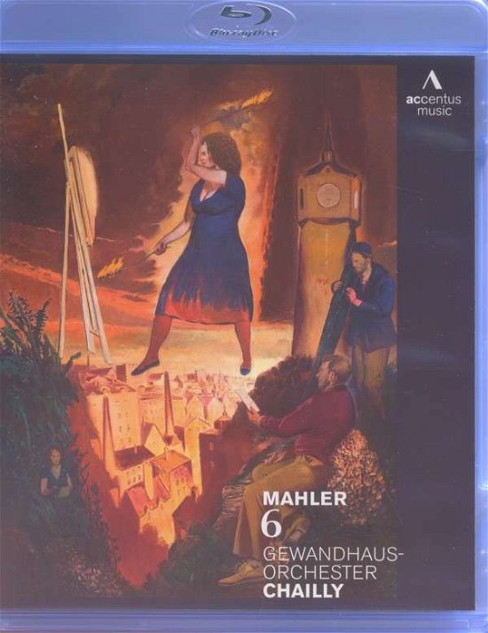 Cover for Mahler / Chailly / Gewandhausorchester Leipzig · Mahler Symphony No6 Chailly (Blu-ray) (2013)