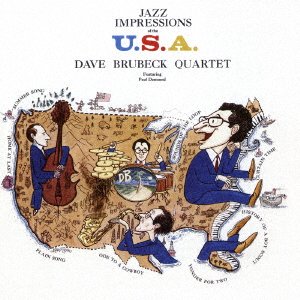 Cover for Dave Brubeck · Jazz Impressions of the USA + 2 Bonus Tracks (CD) [Japan Import edition] (2016)