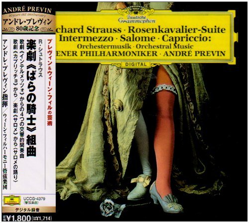 Cover for Andre Previn · R.Strauss: Suite Der Rosenkavalier (CD) (2009)