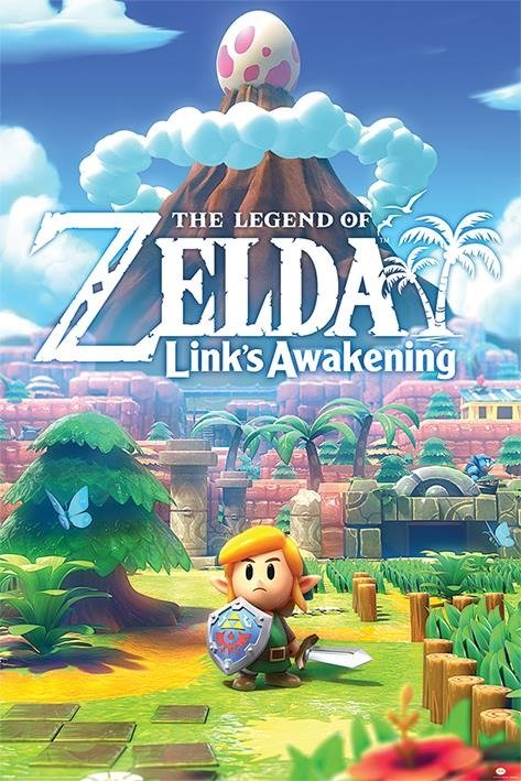 Cover for Nintendo: Pyramid · The Legend Of Zelda - Links Awakening (Poster Maxi 61X91,5 Cm) (MERCH) (2019)