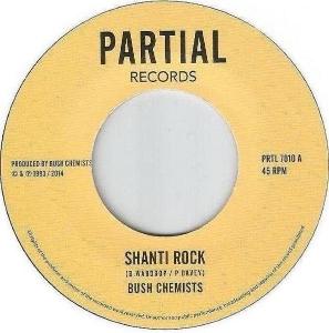 Cover for Bush Chemists · Shanti Rock (7&quot;) (2017)