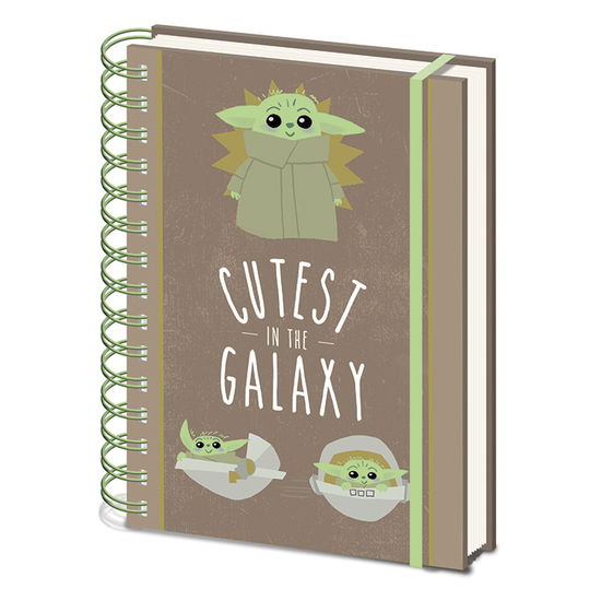 Cover for Star Wars: Pyramid · The Mandalorian - Cutest In The Galaxy (A5 Wiro Notebook / Quaderno) (MERCH) (2021)