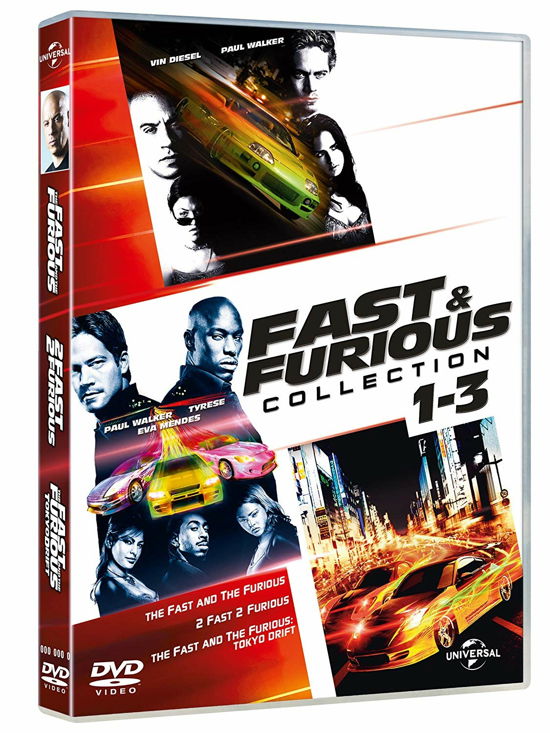 Cover for Bt,ludacris,david Arnold,lucas Black,brandon Brendel,sonny Chiba,vin Diesel,tyrese Gibson,ted Levine,eva Mendes,james Remar,michelle Rodriguez,brian Tyler,paul Walker · Fast &amp; Furious Tuning Collection (DVD) (2019)
