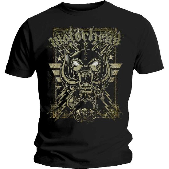 Motorhead Unisex T-Shirt: Spider Webbed War Pig - Motörhead - Koopwaar -  - 5056170639552 - 