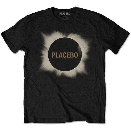 Placebo Unisex T-Shirt: Eclipse (Black) - Placebo - Gadżety -  - 5056368601552 - 17 czerwca 2021